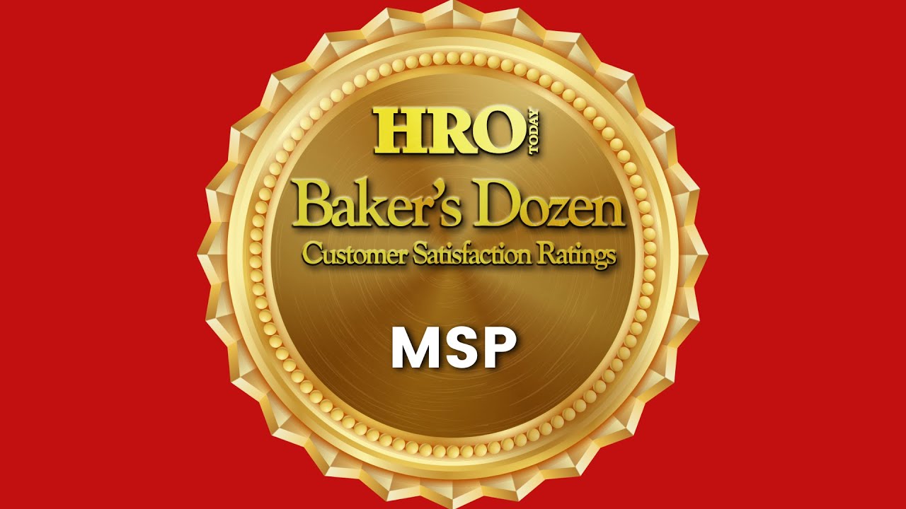 2024 HRO Today Baker's Dozen for MSP
