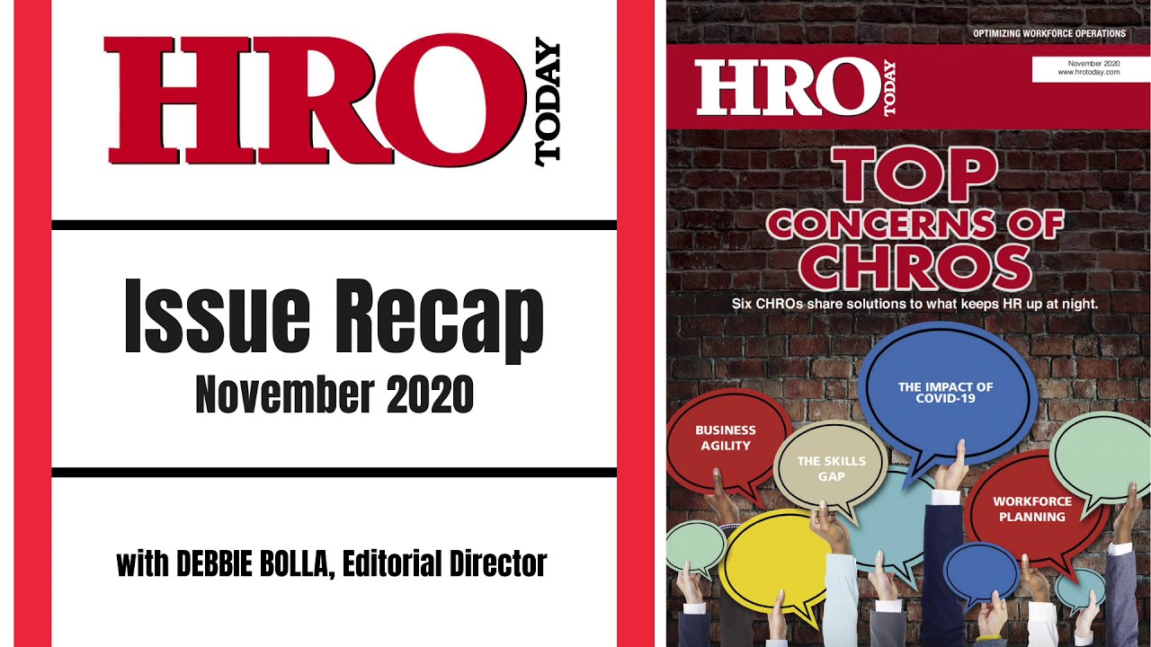 HRO Today November 2020 Issue Recap