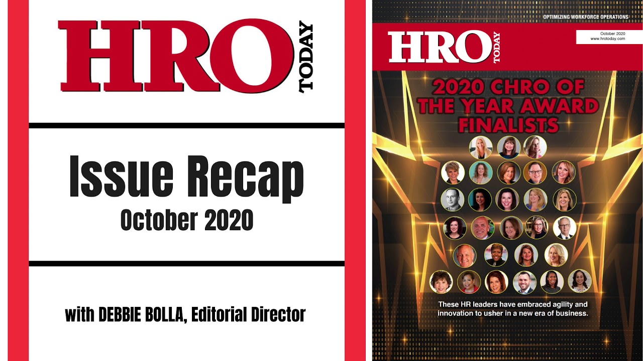 HRO Today October 2020 Issue Recap
