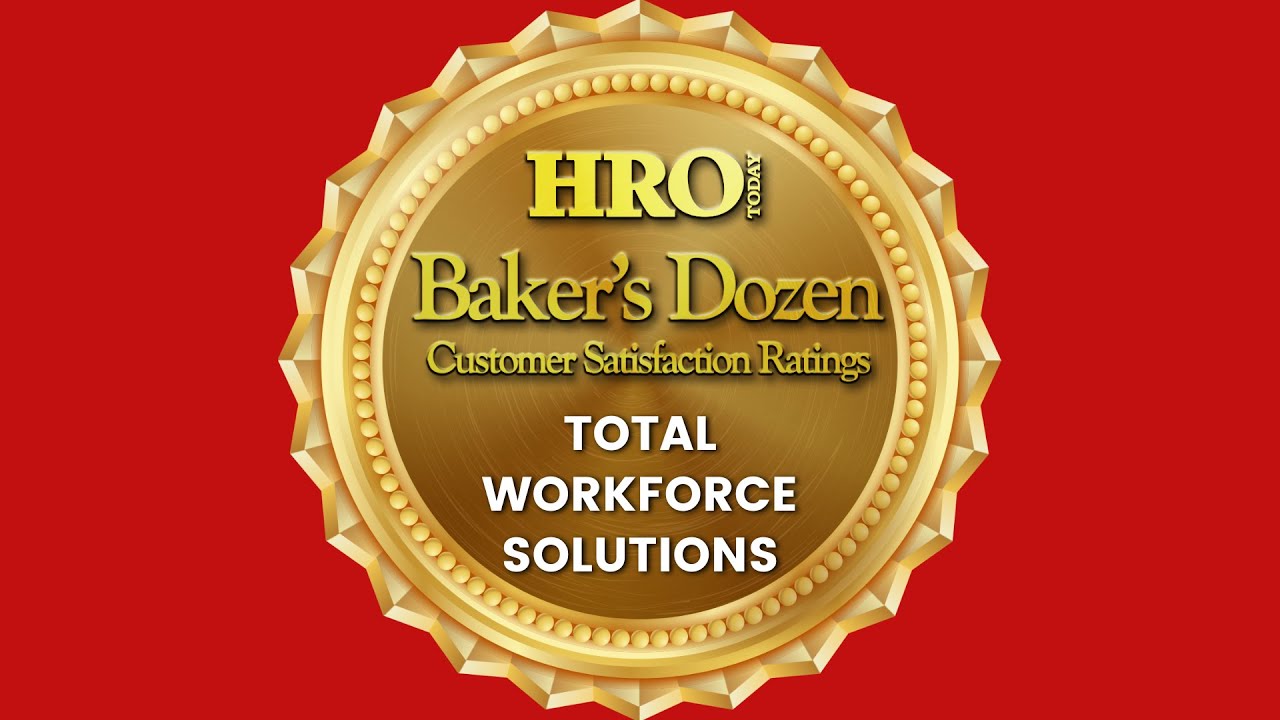 2024 HRO Today Baker's Dozen for Total Workforce Solutions