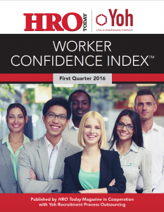 HRO Today Yoh Worker Confidence Index