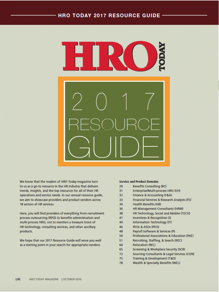 HRO Today Resource Guide