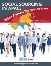 Social Sourcing in APAC