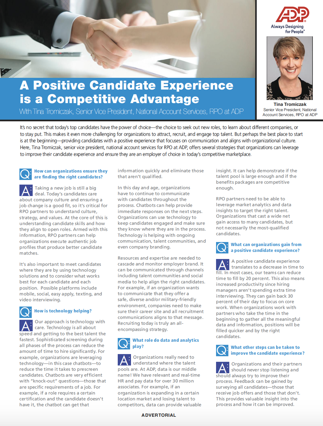 Positive Candidate Experience